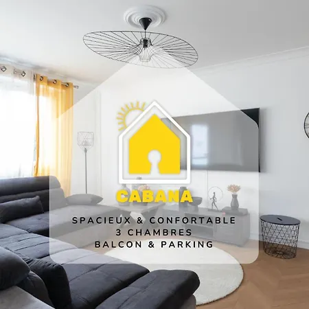 Cabana & Le Grand Appartement Lumineux Mâcon Buitenkant foto